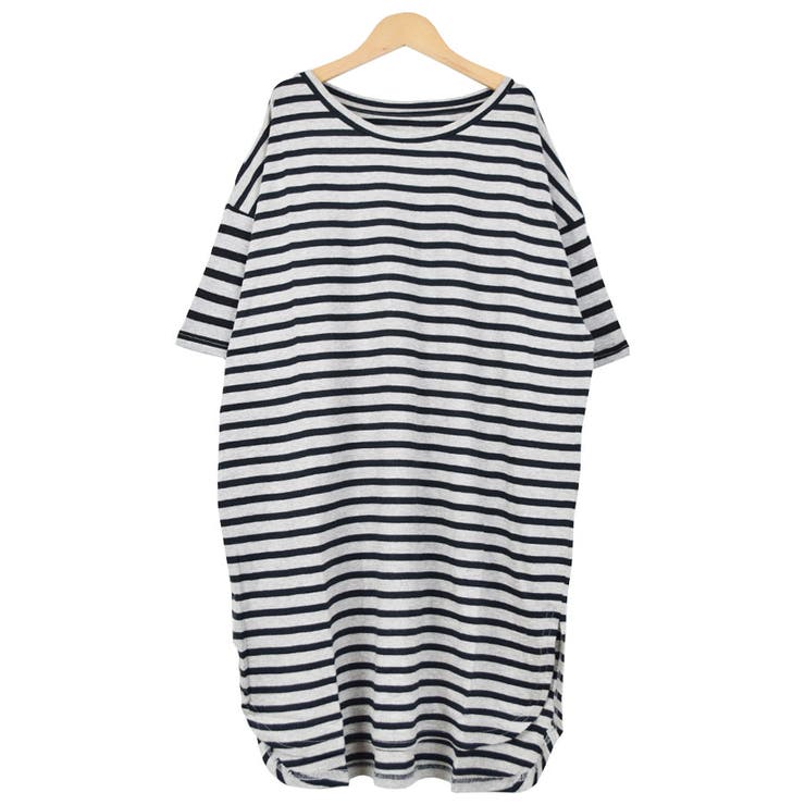 １０．ブラック×杢グレー | Ｔシャツ カットソー トップス | terracotta