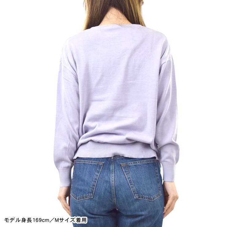 ニット ニットソー Vネック | terracotta | 詳細画像10 