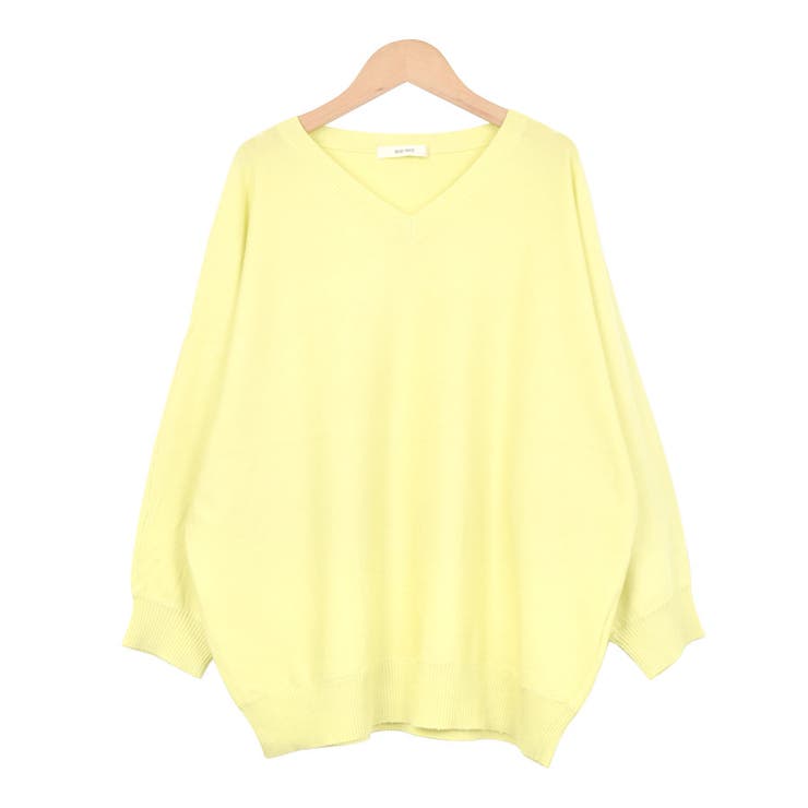 ２．イエロー | ニット Vネック ニットソー | terracotta