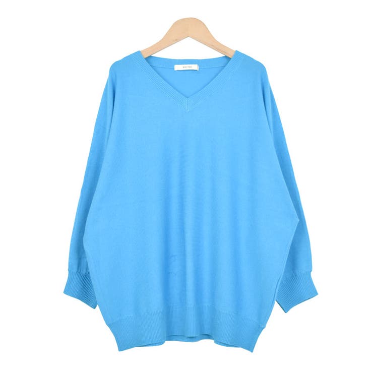 ５．ターコイズ | ニット Vネック ニットソー | terracotta