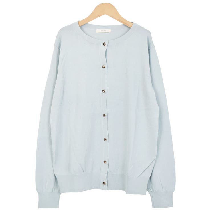 ４．サックス | カーディガン ニット レディース | terracotta