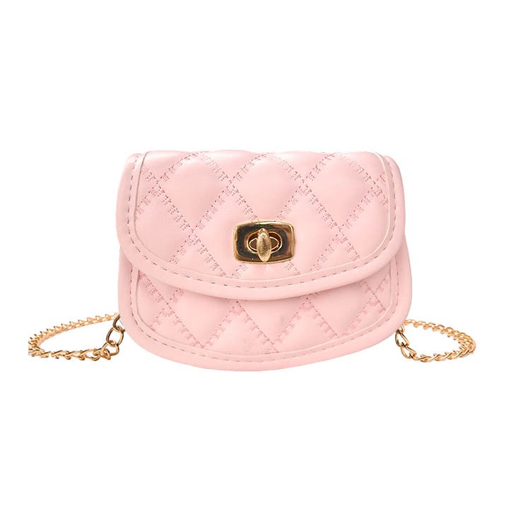 ５．ライトピンク | ミニポシェット キルティング チェーンバッグ | terracotta