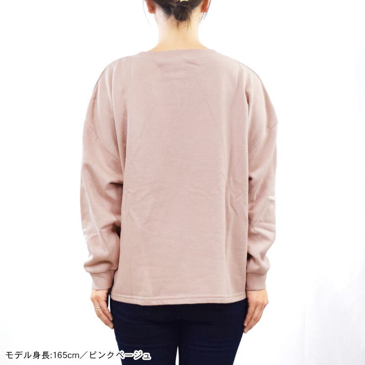 トレーナー スウェット 裏起毛[品番：QN000006208]｜terracotta