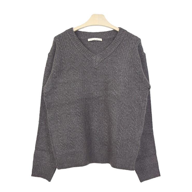 ２．チャコール | ニット セーター 秋 | terracotta