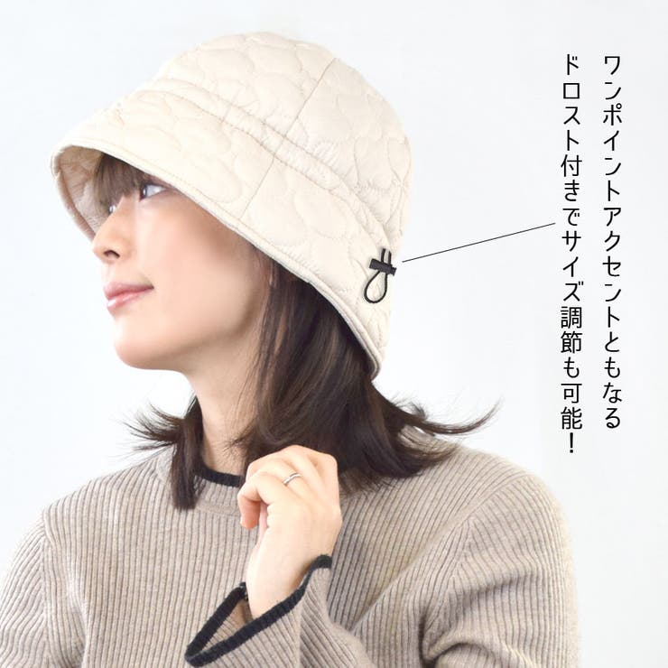 キルティング ハット 春 | terracotta | 詳細画像4 