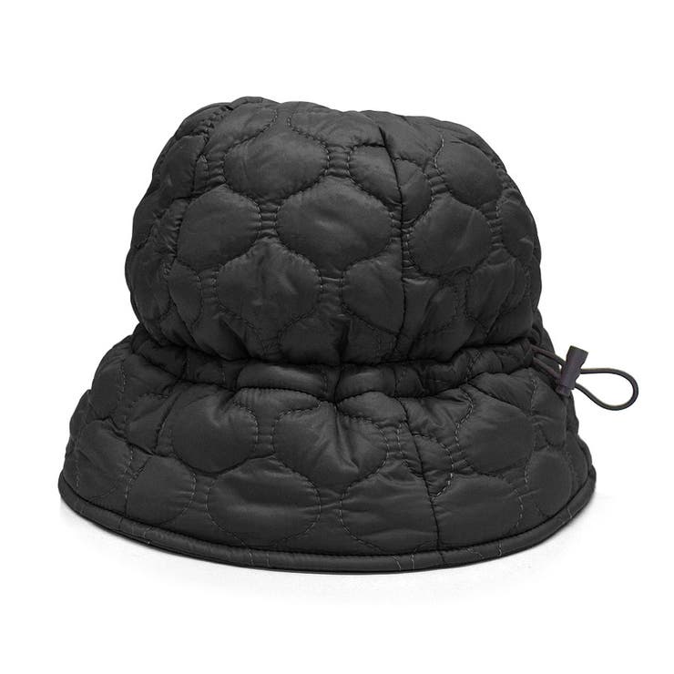 ３．ブラック | キルティング ハット 春 | terracotta