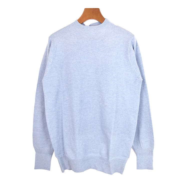 ６．ペールブルー | ニット 長袖 秋 | terracotta