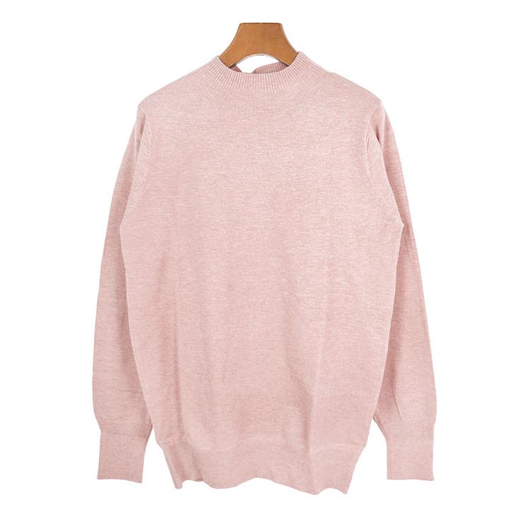 ８．サーモンピンク | ニット 長袖 秋 | terracotta