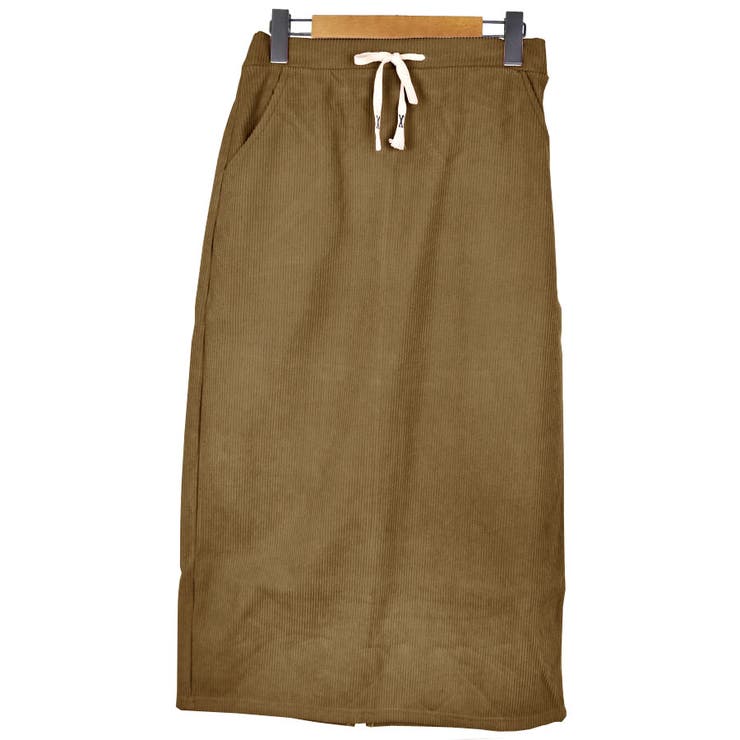 ４．ブラウン | コーデュロイ スカート ロング丈 | terracotta
