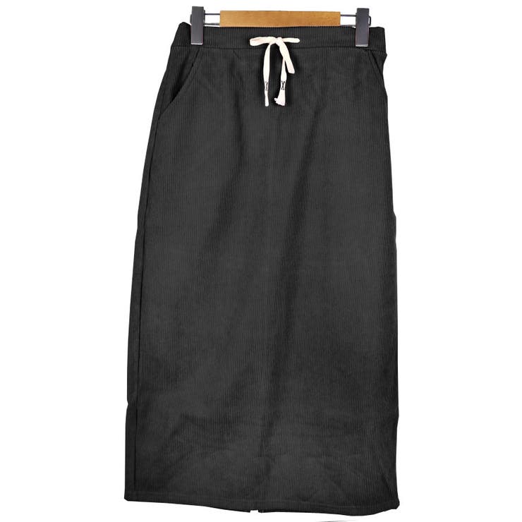 ５．ブラック | コーデュロイ スカート ロング丈 | terracotta