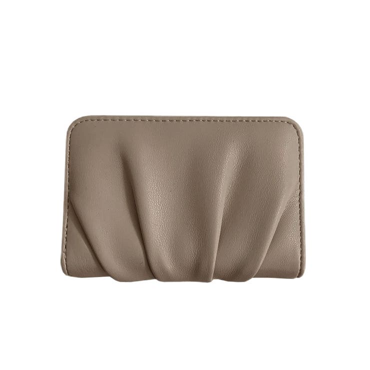 ５．モカ | カードケース 春 ギャザー入り | terracotta