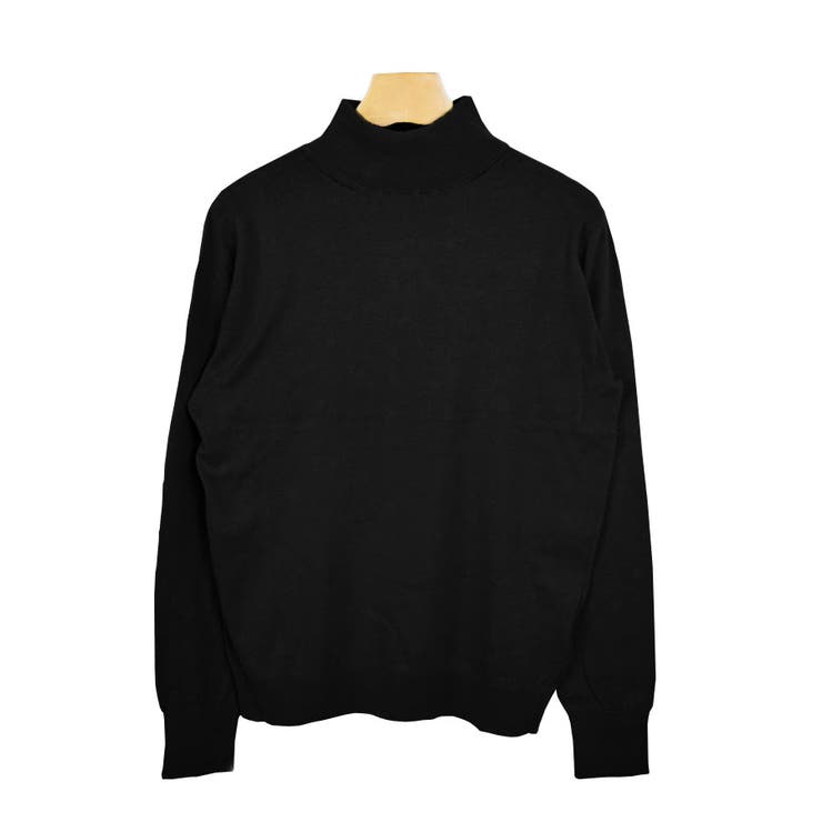 ２．ブラック | ニット レディース タートルネック | terracotta