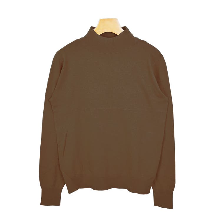 ４．ブラウン | ニット レディース タートルネック | terracotta