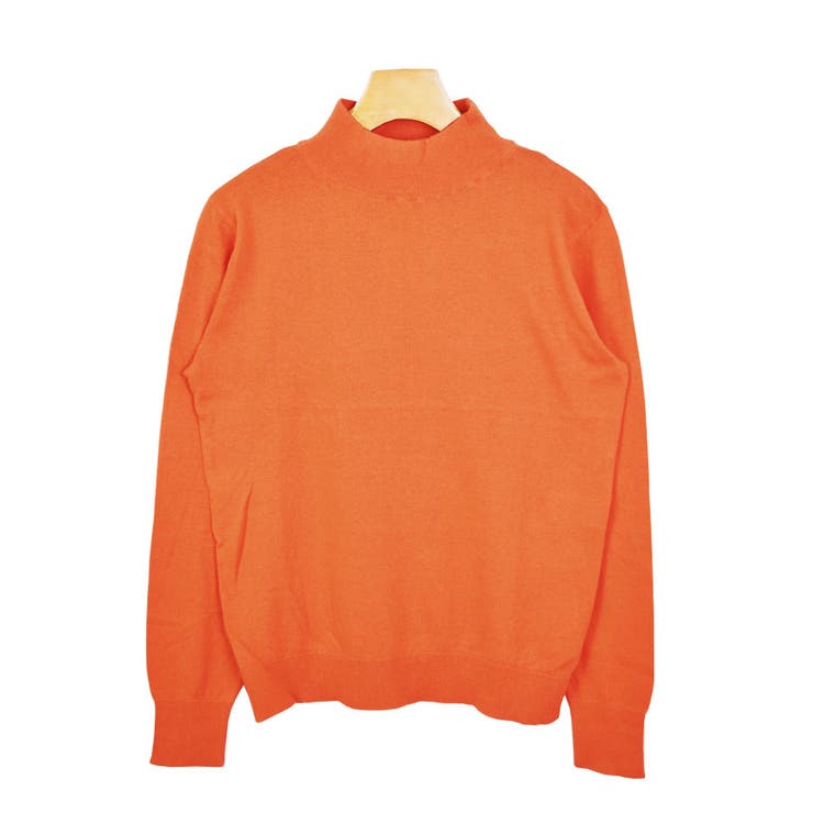 ５．オレンジ | ニット レディース タートルネック | terracotta