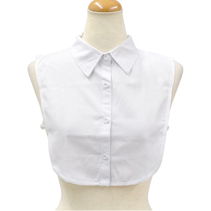 １．角襟ホワイト | つけ襟 付け襟 付けえり | terracotta