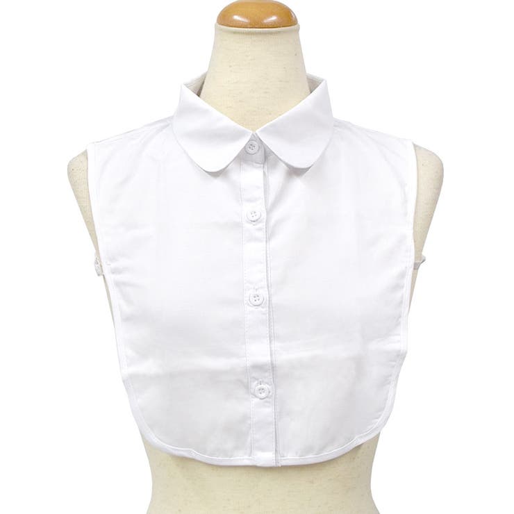 １６．丸襟ホワイト | つけ襟 付け襟 付けえり | terracotta