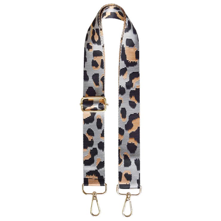 １９．カモフラグレー | ショルダーストラップ バッグ用 太め | terracotta