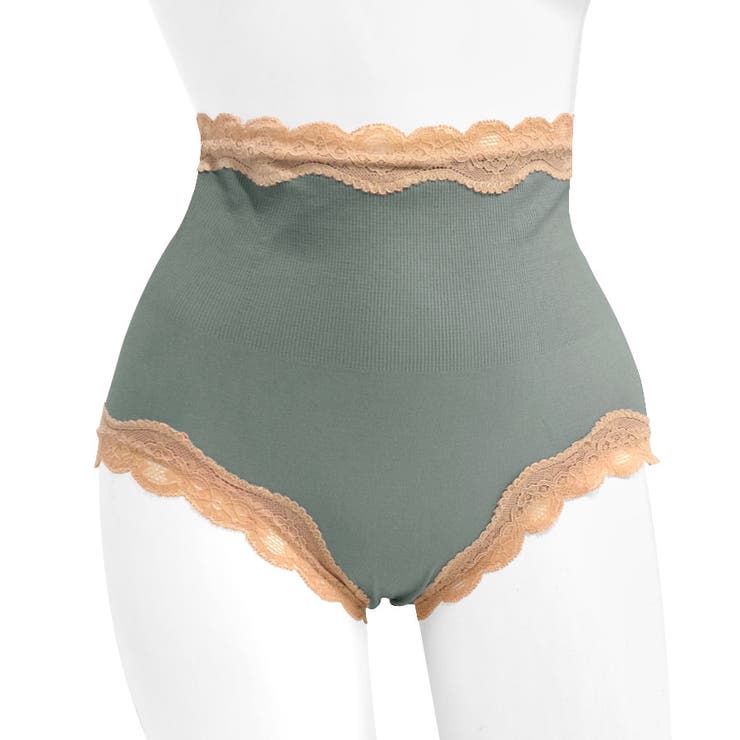 ４．グレーグリーン | ショーツ レディース レース | terracotta