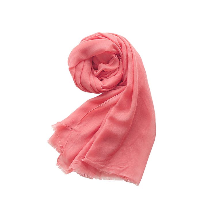 １．ルージュピンク | ストール 大判 秋 | terracotta