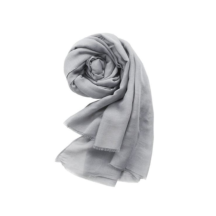 ４．グレー | ストール 大判 秋 | terracotta