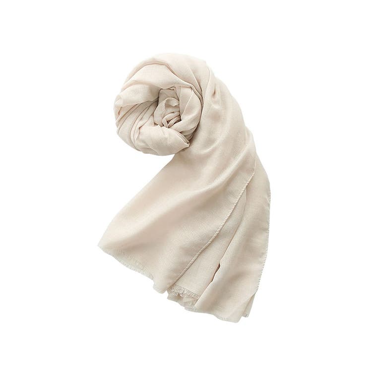 １９．ライトベージュ | ストール 大判 秋 | terracotta