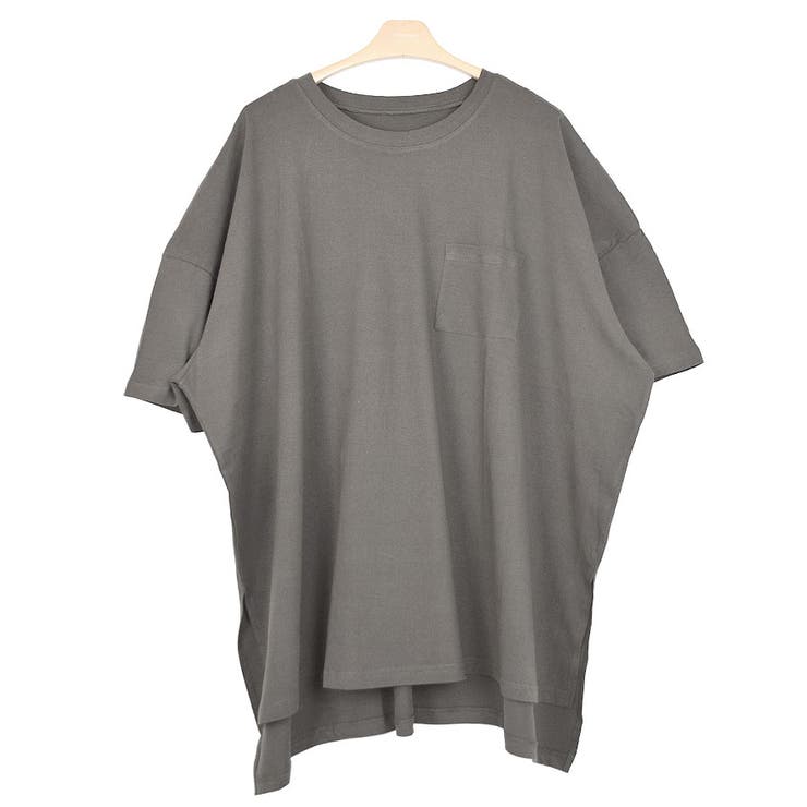 １．丸首チャコール | Tシャツ カットソー 夏 | terracotta