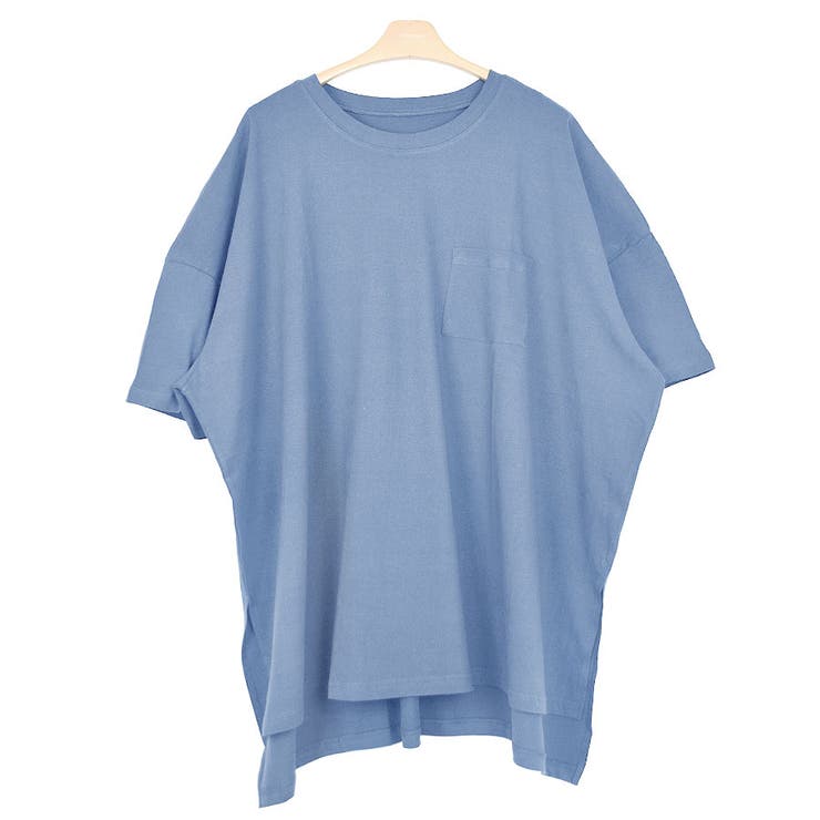 ３．丸首モスブルー | Tシャツ カットソー 夏 | terracotta