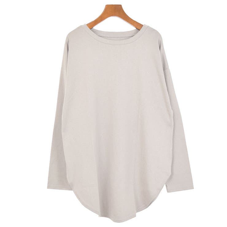 ７．ベージュ | ロンT 長袖Tシャツ カットソー | terracotta