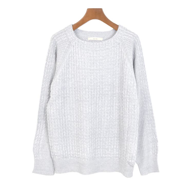 ２．ライトグレー | ニット レディース きれいめ | terracotta