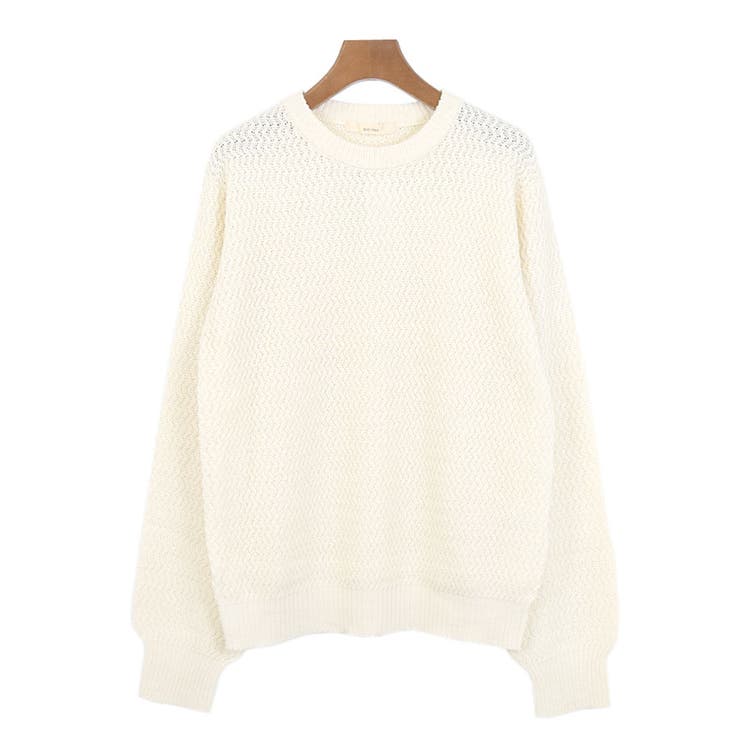 ２．アイボリー | ニット レディース きれいめ | terracotta