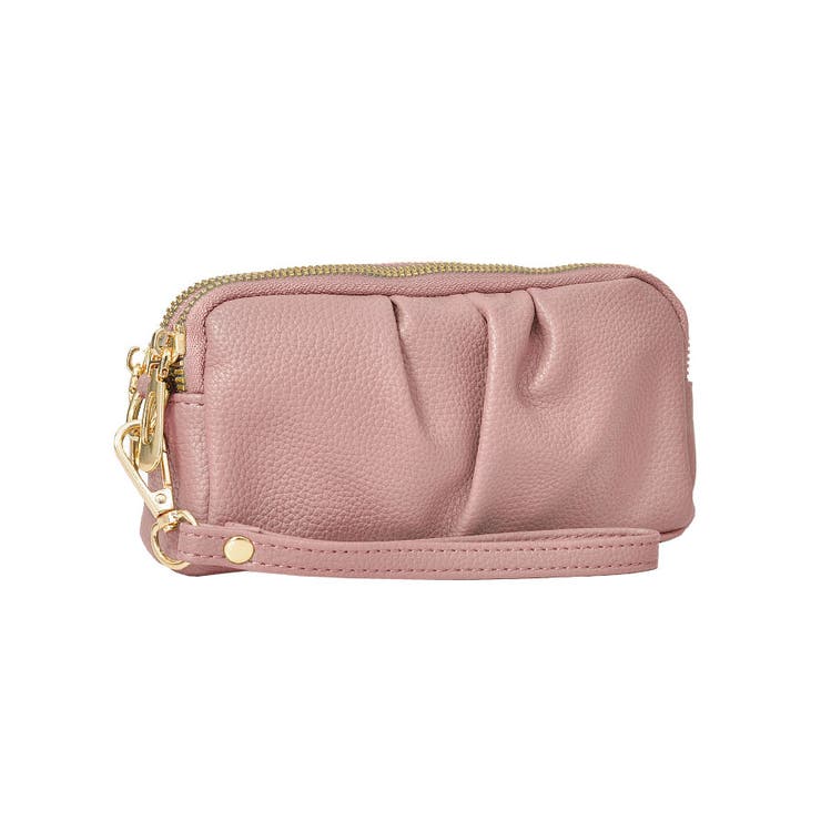 ４．ピンク | マルチケース スマホポーチ 財布 | terracotta