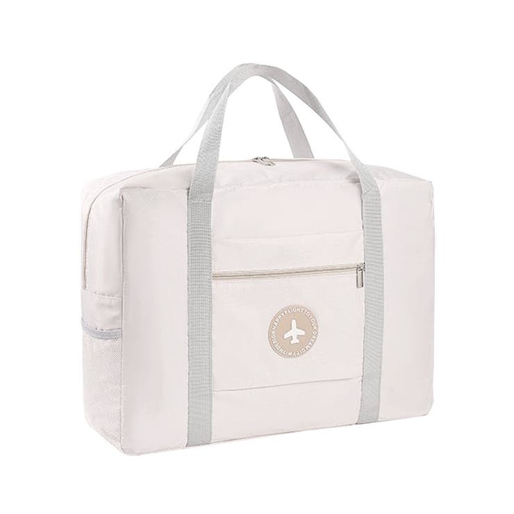 ５．ライトベージュ | トラベルバッグ 折りたたみ キャリーオン | terracotta