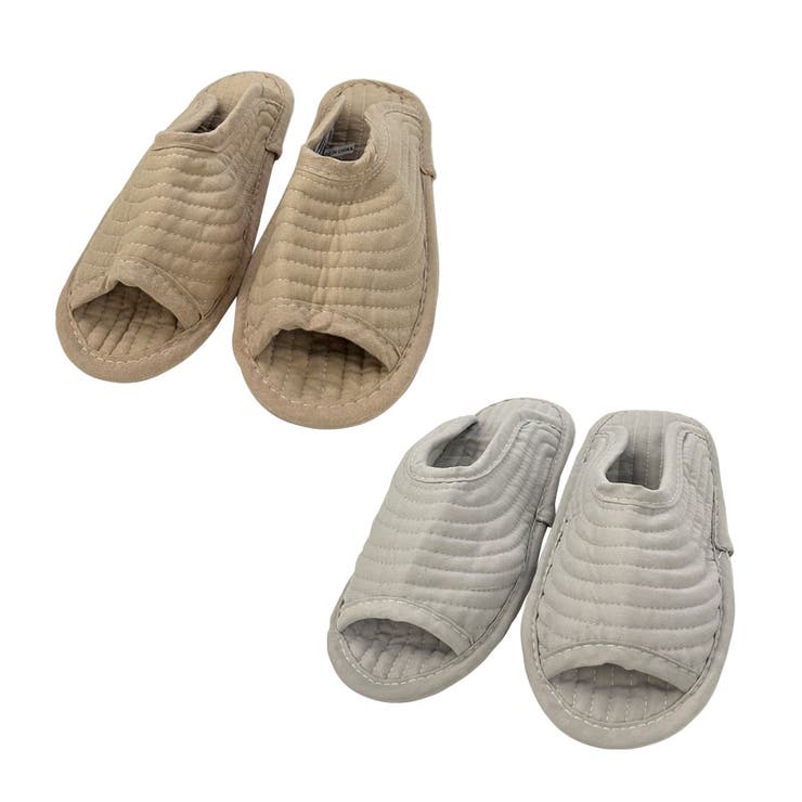 ２．Ｂセット | スリッパ 2足セット 綿 | terracotta