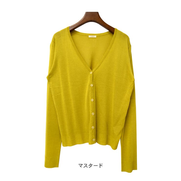 カーディガン レディース 春夏 | terracotta | 詳細画像4 