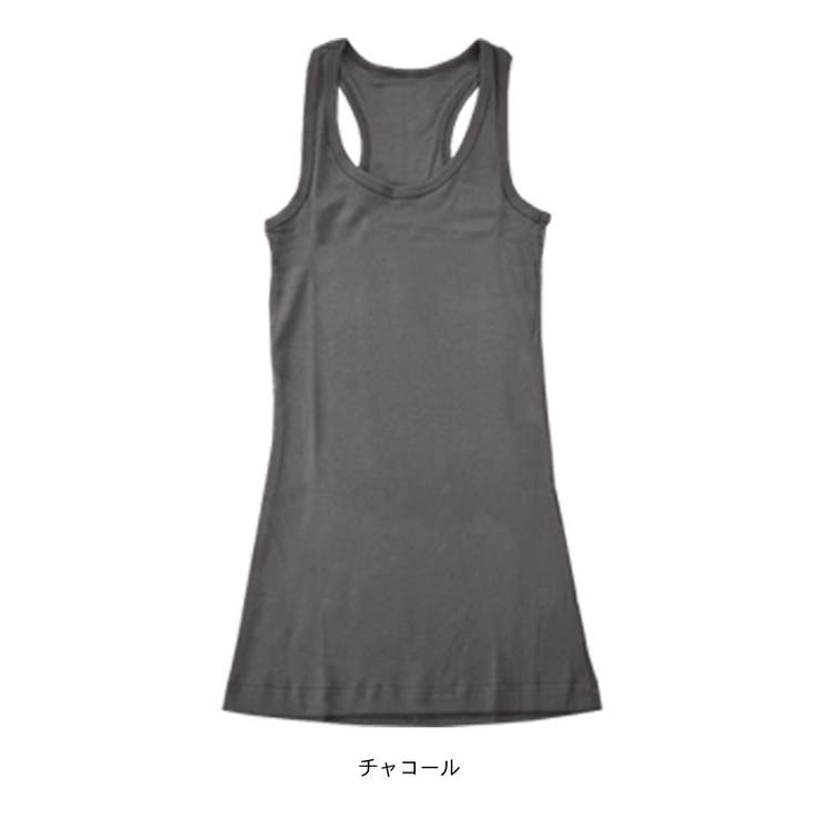 ロング丈 キャミソール タンクトップ | terracotta | 詳細画像4 