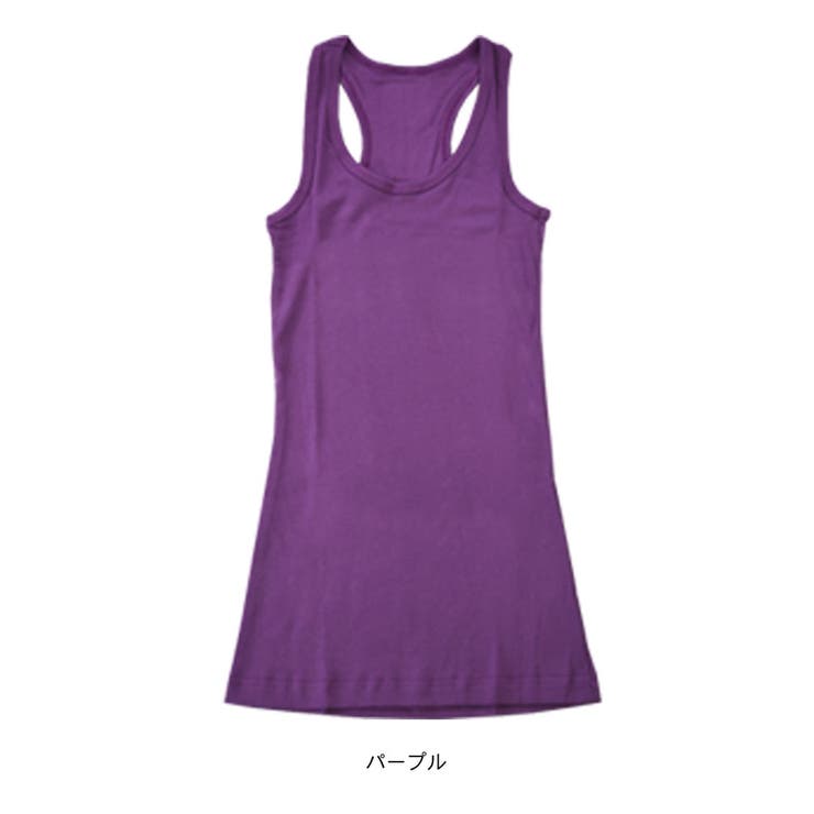 ロング丈 キャミソール タンクトップ | terracotta | 詳細画像5 