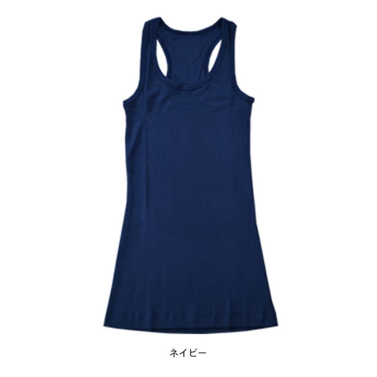 ロング丈 キャミソール タンクトップ | terracotta | 詳細画像9 