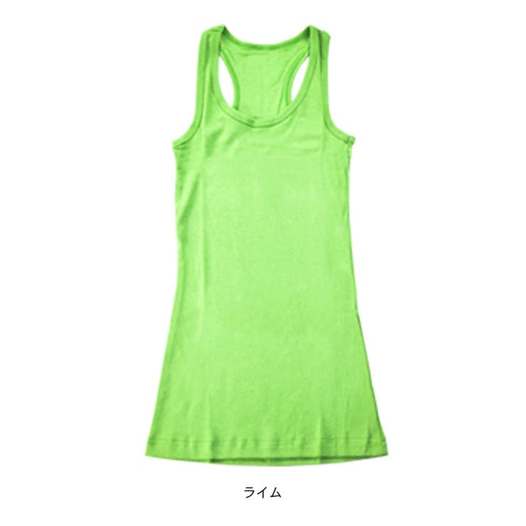 ロング丈 キャミソール タンクトップ | terracotta | 詳細画像14 