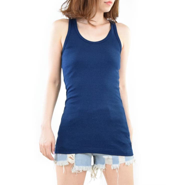 ロング丈 キャミソール タンクトップ | terracotta | 詳細画像22 