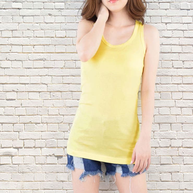 ロング丈 キャミソール タンクトップ | terracotta | 詳細画像28 