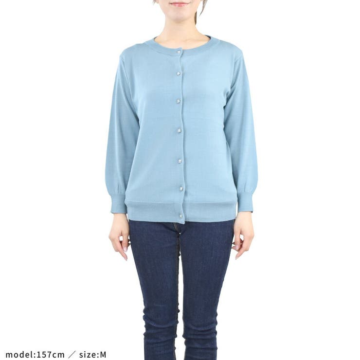 カーディガン レディース 秋 | terracotta | 詳細画像8 