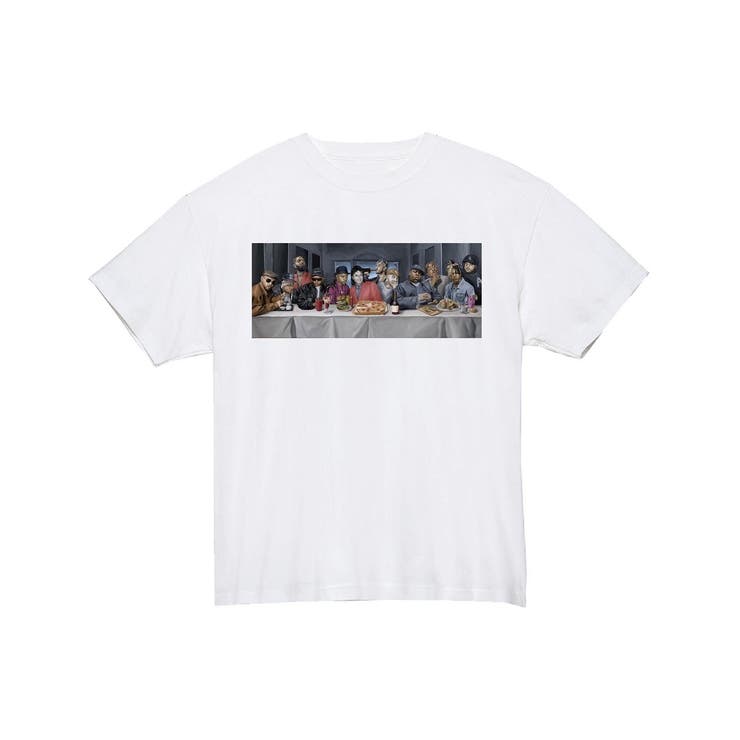 限定商品】最後の晩餐オマージュTシャツ SHOPLIST別注前プリントver 