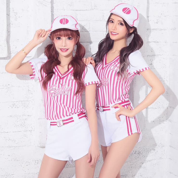 コスプレ ユニフォーム 野球[品番：XK000010934]｜Tika（ティカ）のレディースファッション通販｜SHOPLIST（ショップリスト）