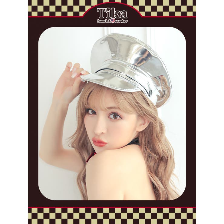 Amazon.co.jp: ファッション警察帽子コスプレ帽子ステージショー