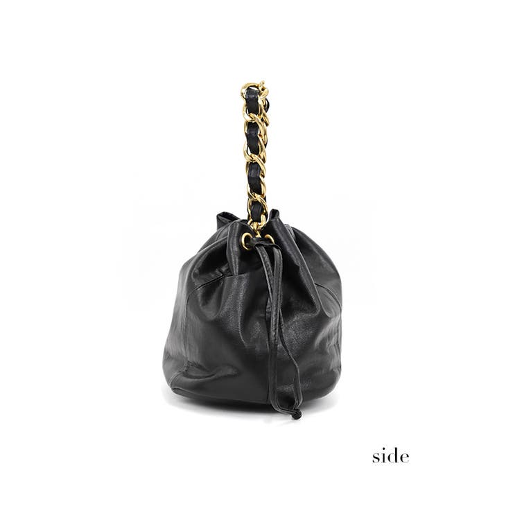 Tika ゴールドチェーンハンドル巾着2wayミニバッグ ハンドバッグ | Tika | 詳細画像4 