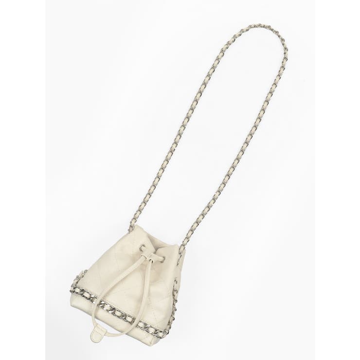 Tika キルティングチェーン巾着ミニ2WAYバッグ ショルダーバッグ | Tika | 詳細画像9 