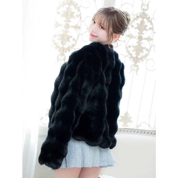 Tika フェイクファーボリュームボレロ キャバドレス小物 | Tika | 詳細画像1 