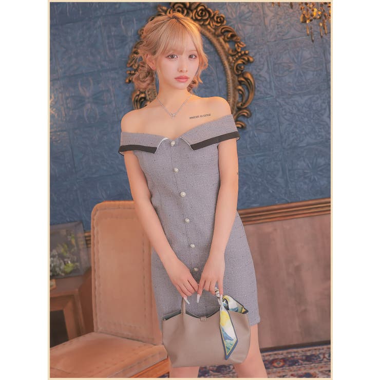 スカーフアクセント付き2WAYバッグ ハンドバッグ ショルダーバッグ | Tika | 詳細画像4 