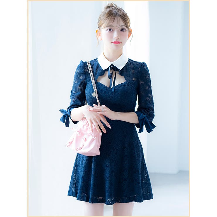 チェーンレザーハンドルガーリーリボンミニバッグ 韓国バッグ ショルダーバッグ | Tika | 詳細画像4 