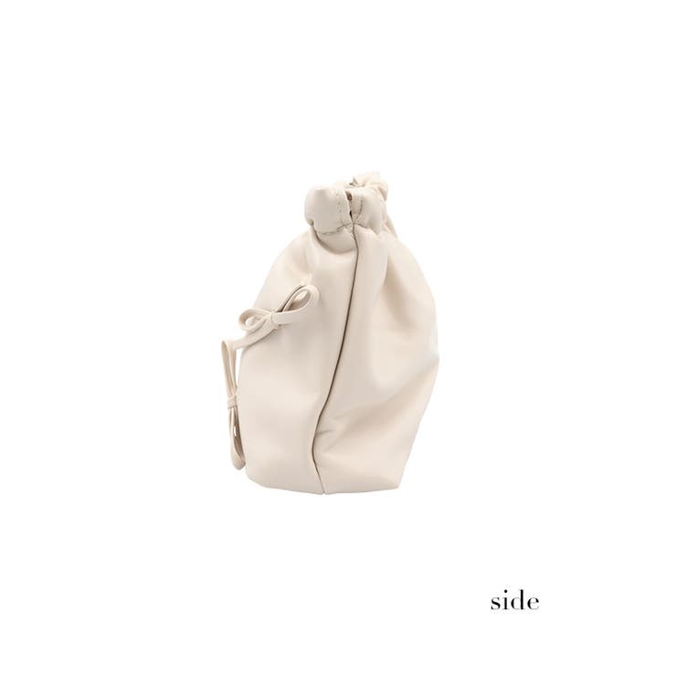 チェーンレザーハンドルガーリーリボンミニバッグ 韓国バッグ ショルダーバッグ | Tika | 詳細画像9 